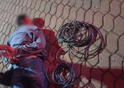 Duas ocorr&ecirc;ncias envolvendo tentativa de furto de fia&ccedil;&atilde;o el&eacute;trica foram atendidas durante a madrugada (04) em Paranava&iacute;