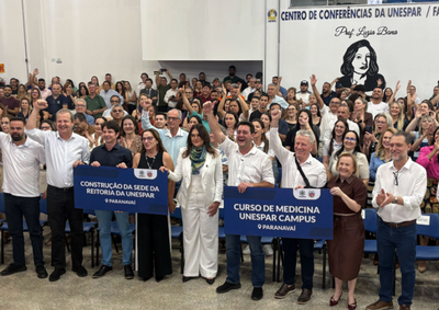 Unespar ofertar&aacute; 40 vagas por ano a partir de 2027; investimento inicial ser&aacute; de R$ 61,7 milh&otilde;es.