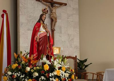 Tradicional celebra&ccedil;&atilde;o movimentou o distrito neste domingo (16) e recebeu visitantes de diversas cidades e comunidades da regi&atilde;o.