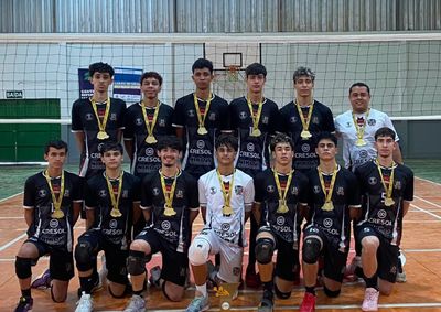Equipe masculina do Col&eacute;gio Estadual Dr. Du&iacute;lio Trevisani Beltr&atilde;o conquistou o t&iacute;tulo em Campo Mour&atilde;o e agora volta as aten&ccedil;&otilde;es para a Ta&ccedil;a Paran&aacute;.