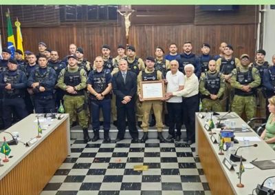 Policial militar foi homenageado pela trajet&oacute;ria profissional e pelos servi&ccedil;os prestados &agrave; seguran&ccedil;a p&uacute;blica e &agrave; comunidade.