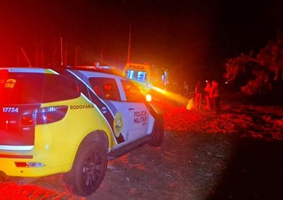 Acidente aconteceu na noite de domingo (20), no km 35,5 da PR-180, em Terra Rica.