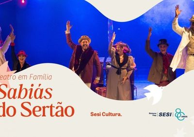 Teatro musical re&uacute;ne can&ccedil;&otilde;es sertanejas, hist&oacute;rias e o universo do circo em apresenta&ccedil;&atilde;o para toda a fam&iacute;lia na Pra&ccedil;a dos Pioneiros.