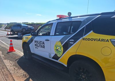 Acidente aconteceu na manh&atilde; desta sexta-feira (18), no trecho entre Maring&aacute; e Iguara&ccedil;u.