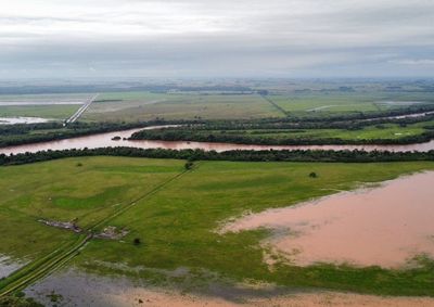 Foram registrados 200 mil&iacute;metros de chuva em quatro dias.
