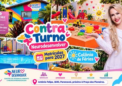 Condi&ccedil;&otilde;es de outubro incluem matr&iacute;culas para 2027, contraturno escolar e Col&ocirc;nia de F&eacute;rias de dezembro a fevereiro.