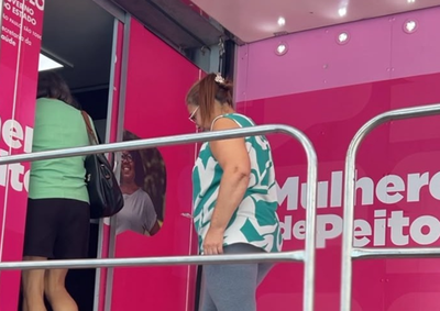Unidade m&oacute;vel do programa estadual oferece exames gratuitos ao lado do Gigant&atilde;o Azul e permanece na cidade at&eacute; o dia 6