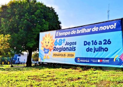 Identidade visual da competi&ccedil;&atilde;o estampa vias p&uacute;blicas e &ocirc;nibus municipais para engajar torcida e destacar o retorno do evento ap&oacute;s dez anos