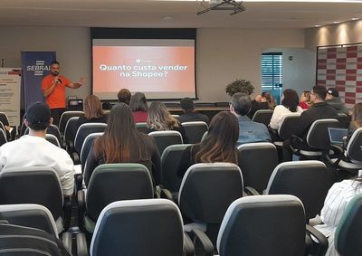 Iniciativa gratuita do Sebrae-SP em parceria com a prefeitura traz palestrante da Shopee e aborda estrat&eacute;gias pr&aacute;ticas para marketplaces