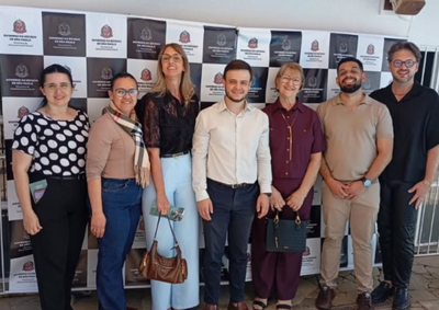 Pedro Sanchez esteve com a secret&aacute;ria estadual Andrezza Rosal&eacute;m na inaugura&ccedil;&atilde;o do Espa&ccedil;o Previnir