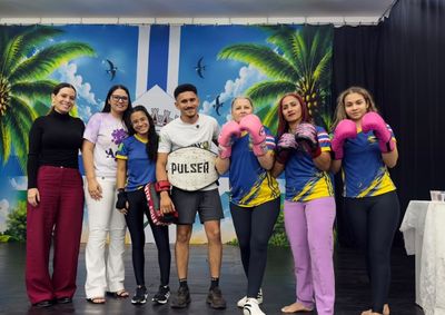 Evento no Centro Cultural reuniu a Pol&iacute;cia Militar e a comunidade para debater o combate &agrave; viol&ecirc;ncia contra a mulher