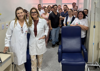 Evento integrou a 17&ordf; Semana do Beb&ecirc; e reuniu equipe de enfermagem, profissionais do Banco de Leite, m&atilde;es e alunos de Medicina da Funepe