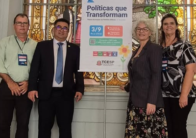 Prefeito Carlos Sussumi e diretores de Sa&uacute;de, Educa&ccedil;&atilde;o e Assist&ecirc;ncia Social buscaram capacita&ccedil;&atilde;o para o Plano Municipal