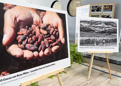 Mostra gratuita fica at&eacute; 6 de outubro e traz fotografias da ind&uacute;stria cal&ccedil;adista local entre as imagens expostas