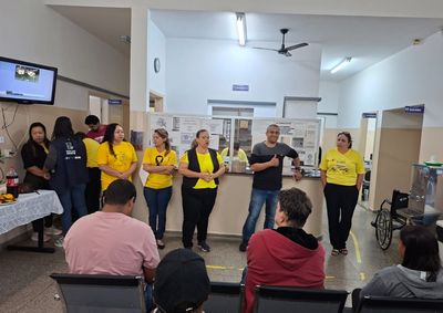 Atividade do Setembro Amarelo reuniu moradores e orientou sobre os servi&ccedil;os dispon&iacute;veis no munic&iacute;pio