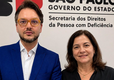 Secret&aacute;rio Pedro Sanchez apresentou demandas do munic&iacute;pio em reuni&atilde;o na Secretaria dos Direitos da Pessoa com Defici&ecirc;ncia