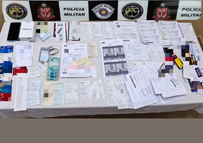 Materiais apreendidos em hotel incluem cart&atilde;o de v&iacute;tima de ocorr&ecirc;ncia registrada no mesmo dia na cidade