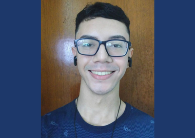 Pietro da Cruz Vieira, do 6&ordm; semestre de Biomedicina, participar&aacute; do XXIV Curso de Ver&atilde;o de Biologia Celular e Molecular da FMRP