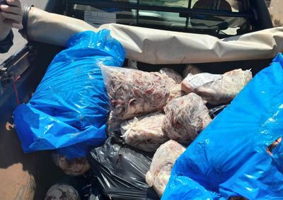 Carnes, espetinhos, lingui&ccedil;as e hamb&uacute;rgueres estavam sem proced&ecirc;ncia e em temperatura inadequada, e tudo foi descartado no aterro
