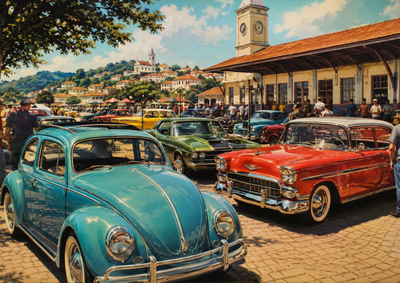 Evento acontece no dia 7 de junho, no Cal&ccedil;ad&atilde;o ao lado da Rodovi&aacute;ria, com exposi&ccedil;&atilde;o de carros antigos, m&uacute;sica e atra&ccedil;&otilde;es para toda a fam&iacute;lia.