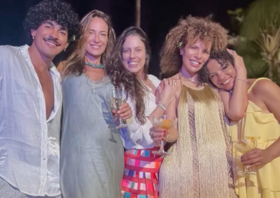 A artista foi vista na regi&atilde;o neste fim de semana, onde aproveitou momentos de lazer 