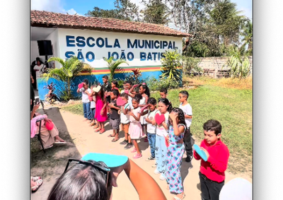 A&ccedil;&atilde;o envolveu alunos do 1&ordm; ao 4&ordm; ano e teve como foco o fortalecimento do v&iacute;nculo entre escola e fam&iacute;lias por meio de oficinas e atividades culturais