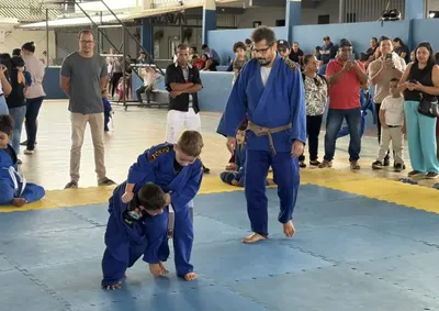 Evento contou com a participa&ccedil;&atilde;o de diversas academias de jud&ocirc; do estado