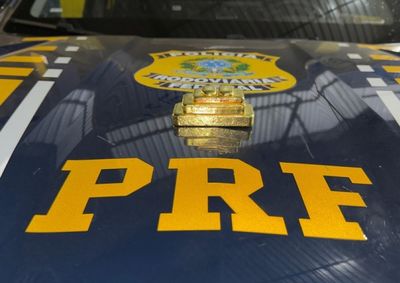 O min&eacute;rio era transportado por um homem de 23 anos em um ve&iacute;culo utilit&aacute;rio