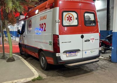 A v&iacute;tima foi encaminhada ao Hospital JPII