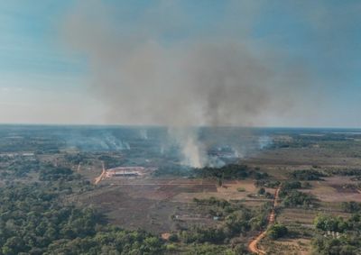 Opera&ccedil;&atilde;o percorreu cerca de 80 ruas e utilizou drones para identificar focos de inc&ecirc;ndio