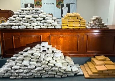 Skunk, maconha e pasta base de coca&iacute;na eram transportados em ve&iacute;culo que saiu de Costa Marques