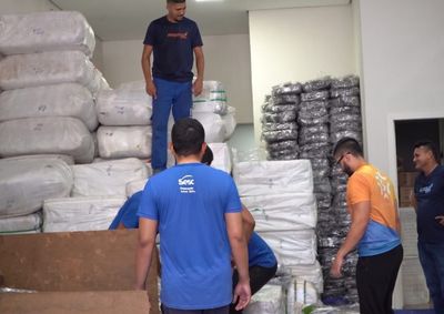 Doa&ccedil;&otilde;es da Receita Federal ser&atilde;o organizadas pelo Sesc Mesa Brasil e Defesa Civil