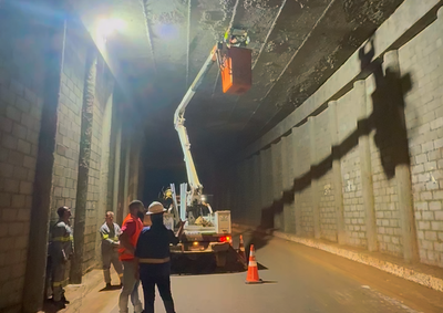 Interven&ccedil;&otilde;es ser&atilde;o realizadas no per&iacute;odo noturno e contemplam cinco viadutos da capital