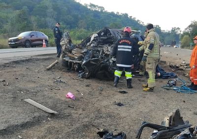 Ve&iacute;culo seria da Sa&uacute;de de Jorge Teixeira; colis&atilde;o ocorreu pr&oacute;ximo a Ouro Preto do Oeste