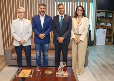 Governador eleito se reuniu com o chefe do MPRO em Porto Velho durante agenda de articula&ccedil;&atilde;o institucional.