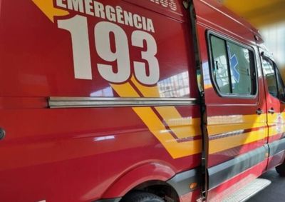 Motociclista acionou bombeiros para o socorro. V&iacute;tima n&atilde;o se lembra do ocorrido