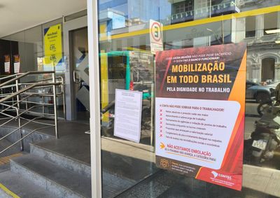 Greve ser&aacute; por per&iacute;odo de 24 horas. Atendimento digital &eacute; recomendado aos clientes

