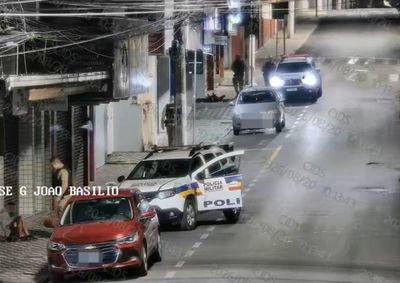 A&ccedil;&atilde;o criminosa foi acompanhada por c&acirc;meras do Centro de Monitoramento da Prefeitura e PM avisada