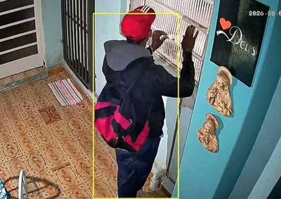 Suspeito levou TV, caixa de som, roupas e outros objetos da casa durante a aus&ecirc;ncia da moradora