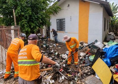 Morador do Jardim Brasil I acumulava material recicl&aacute;vel, com riscos sanit&aacute;rios &agrave; vizinhan&ccedil;a