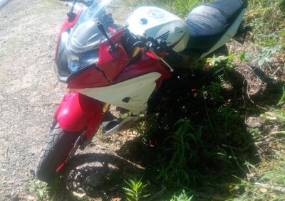 V&iacute;tima perdeu o controle da moto em uma curva e foi atingida por outro ve&iacute;culo. Pai dela tamb&eacute;m caiu e ficou ferido.