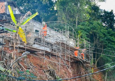 Local apresentou instabilidade ap&oacute;s as fortes chuvas ocorridas no in&iacute;cio do ano