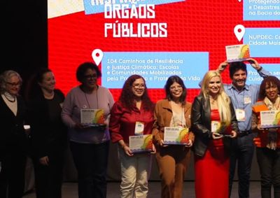 Projeto desenvolvido pela rede municipal de educa&ccedil;&atilde;o foi reconhecido como Pr&aacute;tica Inspiradora na 9&ordf; campanha Cidade Sem Riscos