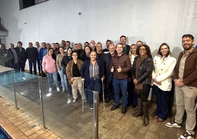 Evento contou com a presen&ccedil;a de secret&aacute;rios municipais, vereador, ex-vereador e apoiadores.