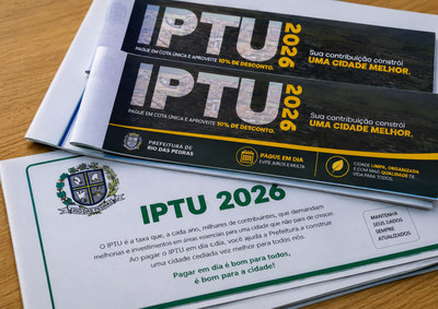 Contribuintes ter&atilde;o 10% de desconto no pagamento &agrave; vista ou poder&atilde;o parcelar o imposto em at&eacute; cinco vezes