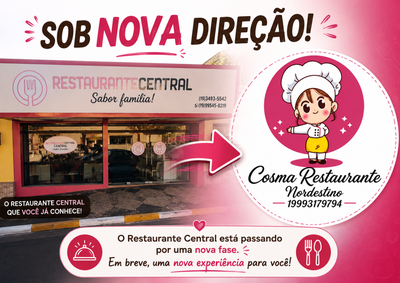 Estabelecimento localizado no Centro da cidade inicia uma nova fase sob o comando da Cosma, especializada em comida nordestina.