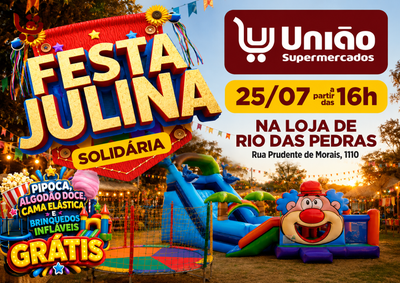 Evento acontece no dia 25 de julho, a partir das 16h, com comidas t&iacute;picas, brinquedos gratuitos para as crian&ccedil;as e toda a renda revertida para a APASPI.