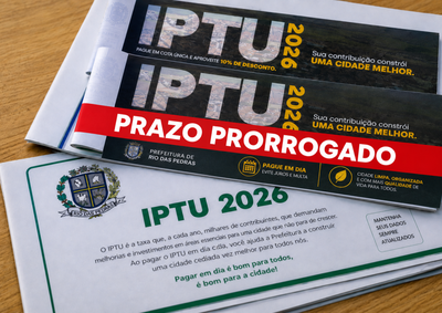 Cota &uacute;nica com 10% de desconto e 1&ordf; parcela ganham novo prazo; pagamento por c&oacute;digo de barras segue funcionando normalmente.