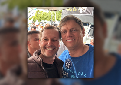 Manifesta&ccedil;&atilde;o foi divulgada em v&iacute;deo nas redes sociais da campanha e refor&ccedil;a a aproxima&ccedil;&atilde;o pol&iacute;tica entre os dois integrantes do Republicanos