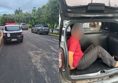 Homem foi localizado durante dilig&ecirc;ncias realizadas na madrugada deste domingo (25); roupas que teriam sido usadas no crime foram apreendidas